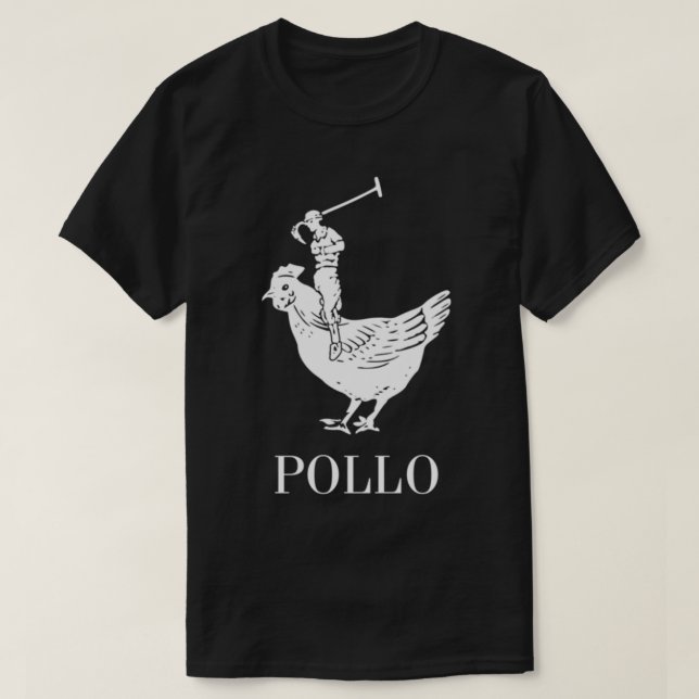Camiseta Logo de Pollo Shirt (¡LLÉVANLO!) White (Diseño del anverso)