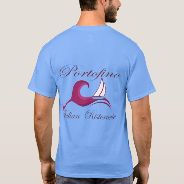 Camiseta Logo de Portofino (Reverso)
