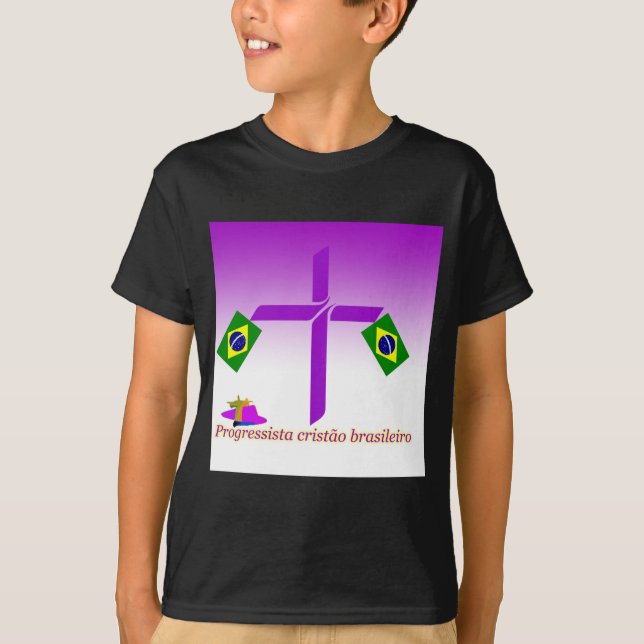 Camiseta Logo de Progressista Cristão (Anverso)
