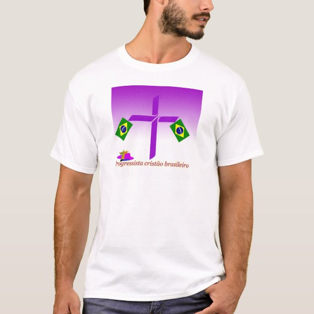 Camiseta Logo de Progressista Cristão (Anverso)