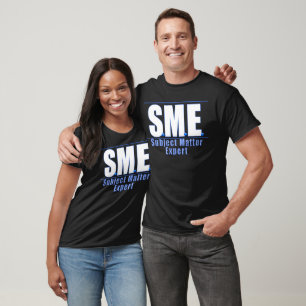 CAMISETA LOGO DE PYME1 BLANCO/AZUL