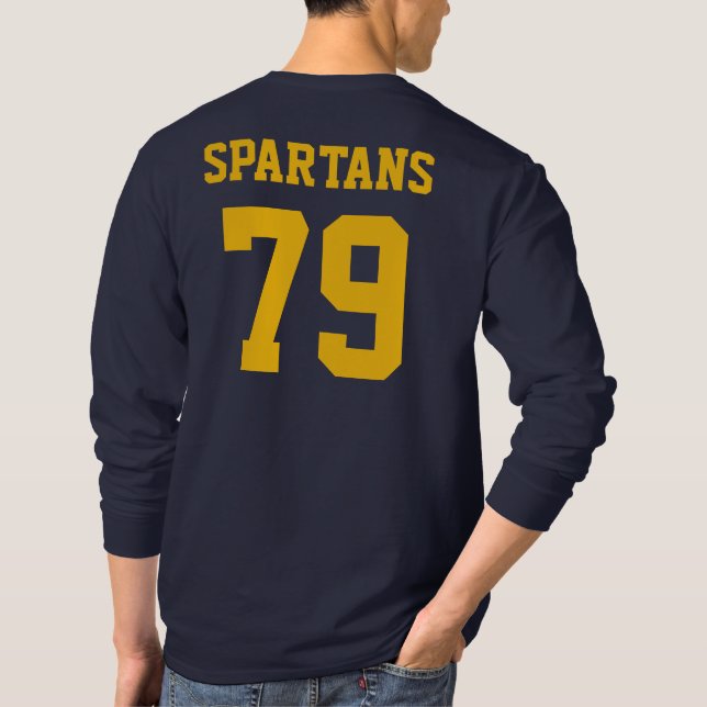 CAMISETA LOGO DE QUIGLEY SOUTH SPARTANS - SUDADERA (Reverso)