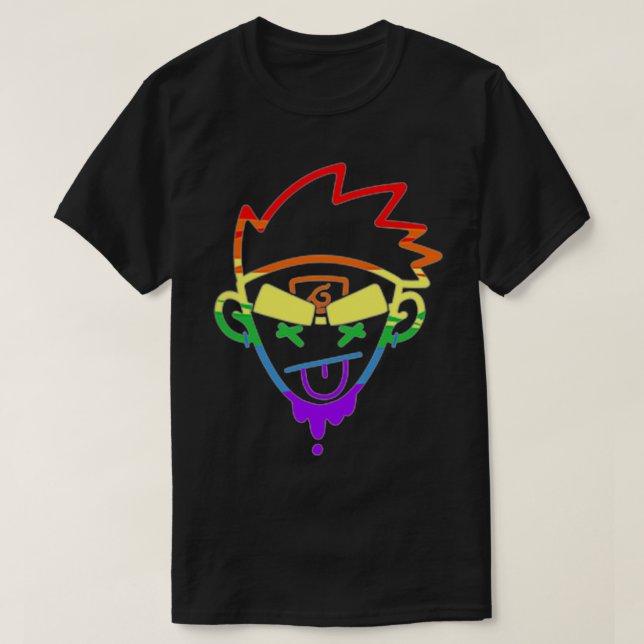 Camiseta Logo de Rainbow BAESD Head Tee (Diseño del anverso)