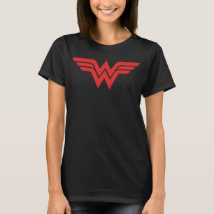 Camiseta Logo de Red Wonder Woman