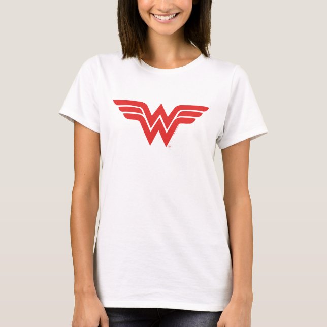 Camiseta Logo de Red Wonder Woman (Anverso)