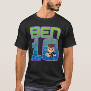 Camiseta Logo de retrato sencillo CN Ben 10