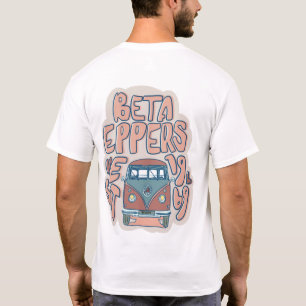 Camiseta Logo de Retro Beta Eppers