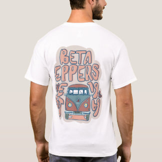 Camiseta Logo de Retro Beta Eppers