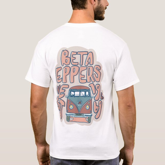 Camiseta Logo de Retro Beta Eppers (Reverso)