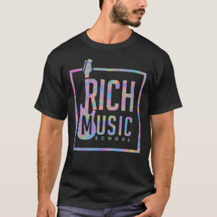 Camiseta Logo de Rich Music Shirt Pastel Marble