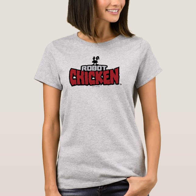 Camiseta Logo de Robot Chicken (Anverso)