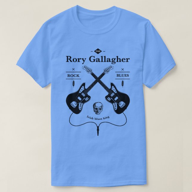 Camiseta Logo de Rory Gallagher (Diseño del anverso)