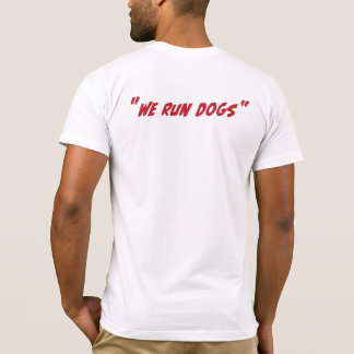 Camiseta Logo de RunBuddy Mobile con eslogan posterior