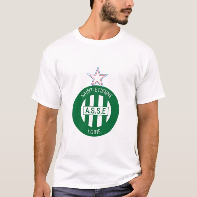 Camiseta Logo de Saint Etienne (Anverso)