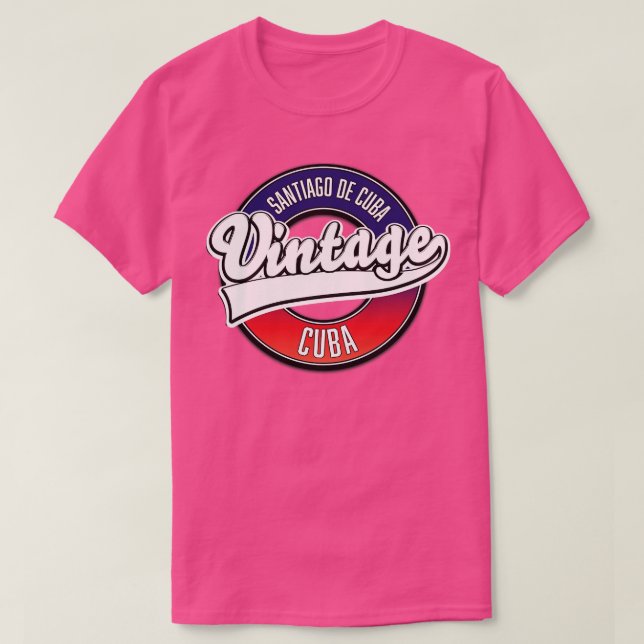 Camiseta Logo de Santiago de Cuba (Diseño del anverso)