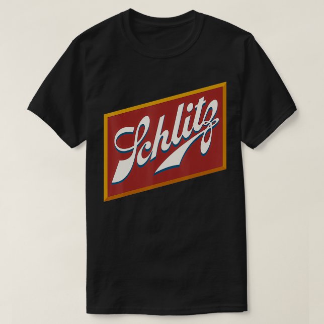 Camiseta Logo de Schlitzs beerr (Diseño del anverso)