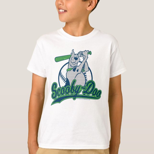 Camiseta Logo de Scooby-Doo Baseball (Anverso)