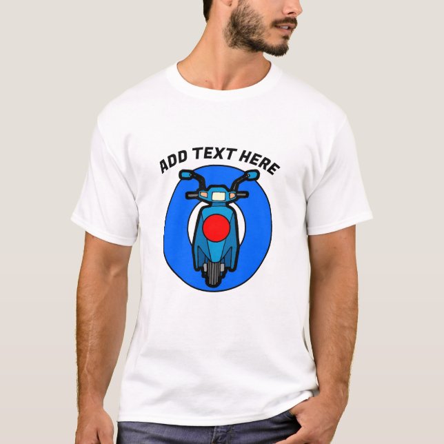 Camiseta Logo de Scooter Club T-Shirt (Anverso)