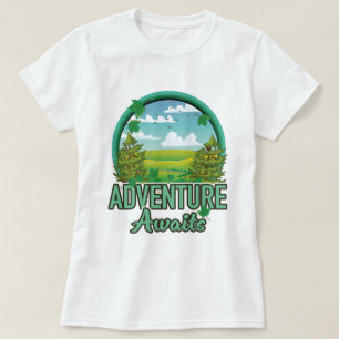 Camiseta Logo de Scotland Travel