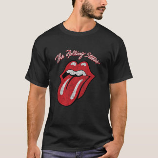 Camiseta Logo de Script Tongue