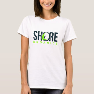 Camiseta Logo de Shore Organics T-Shirt femenino - Blanco