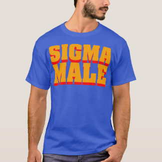 Camiseta Logo de Sigma Male
