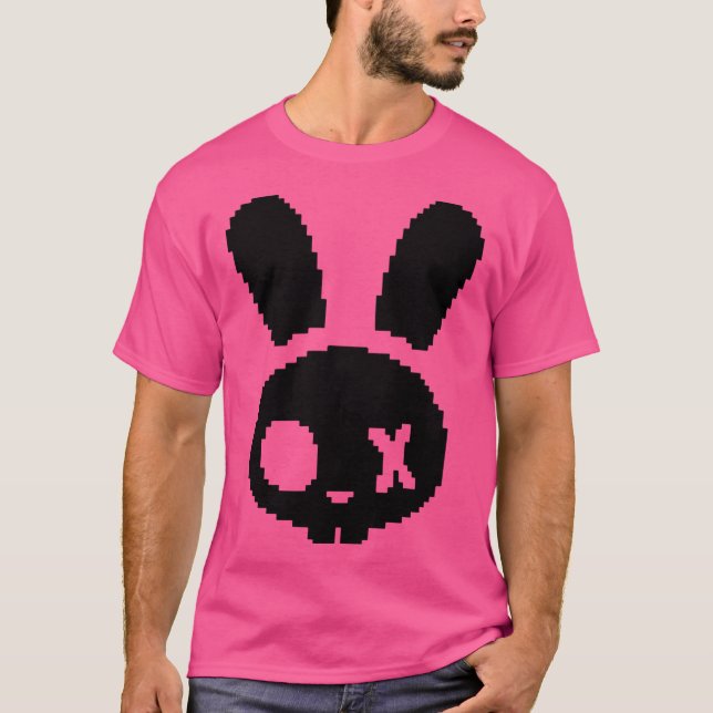 Camiseta Logo de Skeleton Bunny (Anverso)