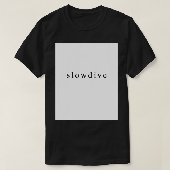 Camiseta Logo de Slowdive Gráfica T-Shirt Copiar Copiar (Diseño del anverso)