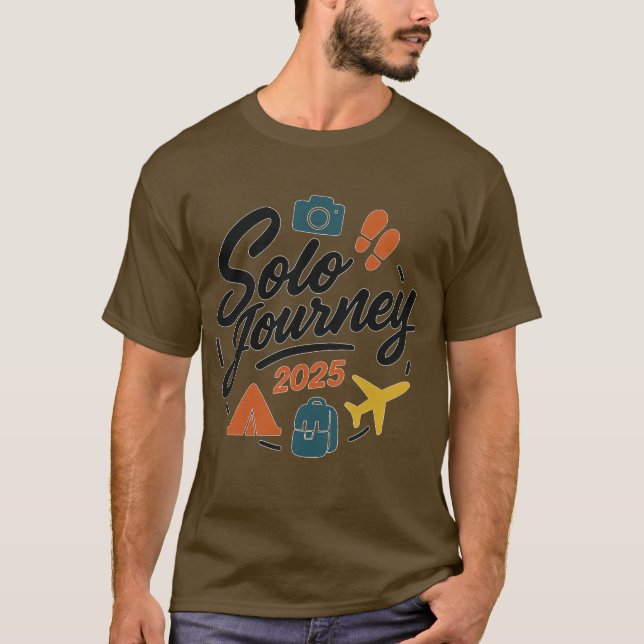 Camiseta Logo de Solo Journey 2025 Adventure (Anverso)