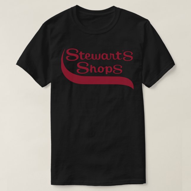 Camiseta Logo de Stewarts shops T-Shirt Premium (Diseño del anverso)