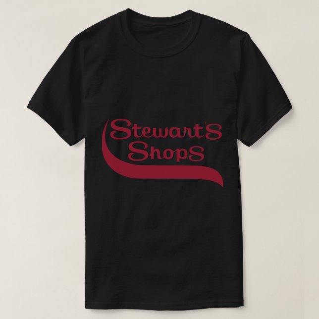 Camiseta Logo de Stewarts shops T-Shirt Premium (Diseño del anverso)