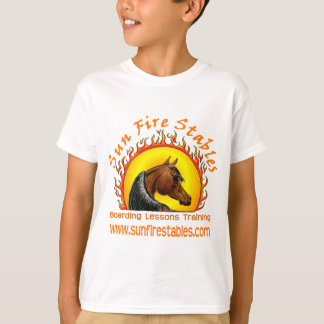 Camiseta Logo de Sun Fire Stables en la parte delantera