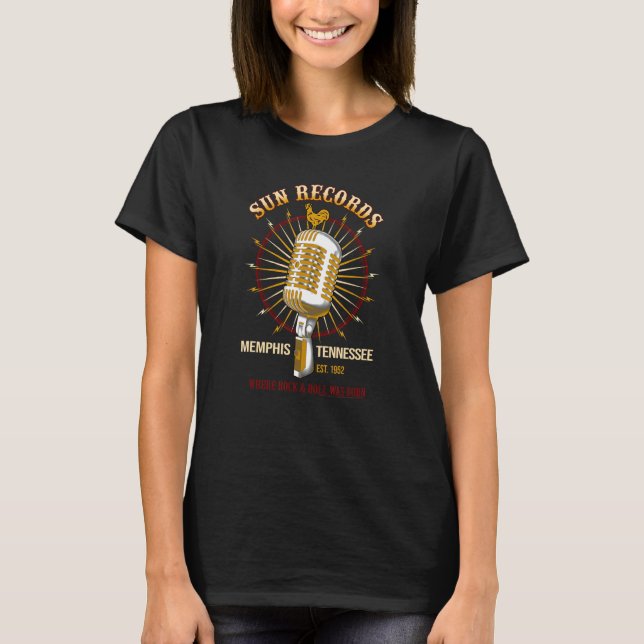 Camiseta Logo de Sun Records Studio (Anverso)