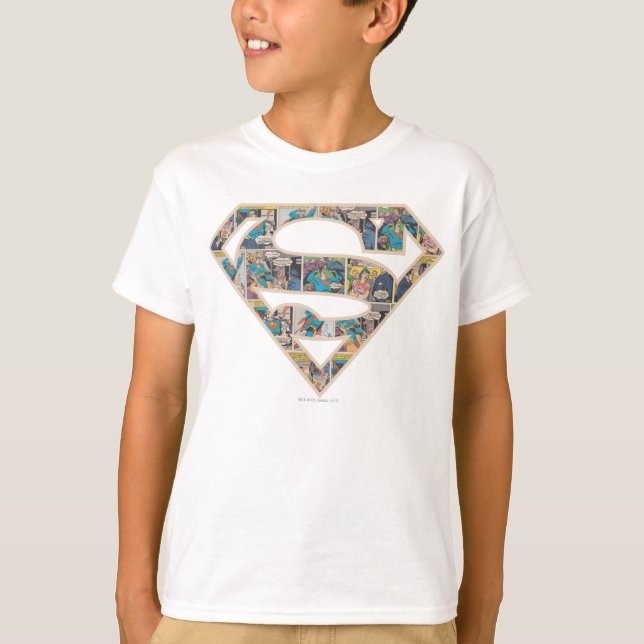 Camiseta Logo de Supergirl Comic Strip (Anverso)