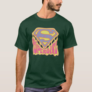 Camiseta Logo de Supergirl Groovy