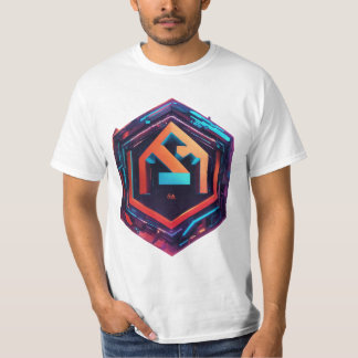Camiseta Logo de Tech Hex