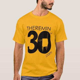 Camiseta Logo de Theremin 30 (negro)