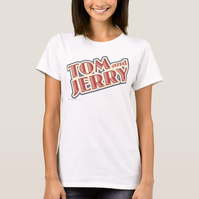 Camiseta Logo de Tom y Jerry (Anverso)