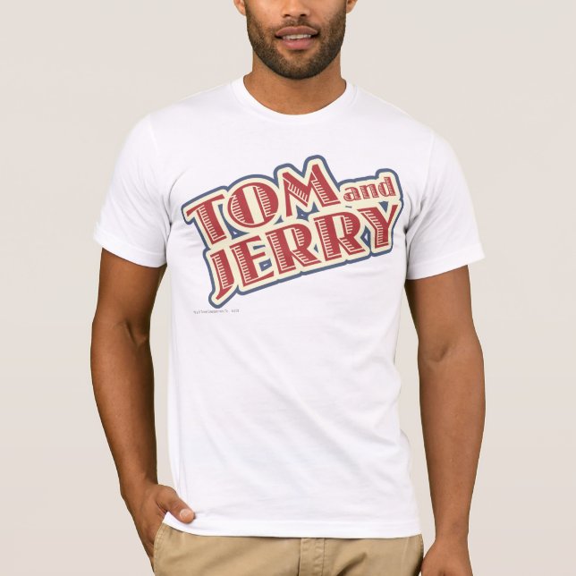 Camiseta Logo de Tom y Jerry (Anverso)