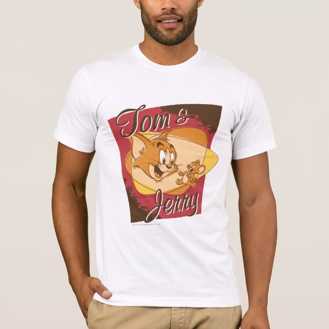 Camiseta Logo de Tom y Jerry 2 (Anverso)