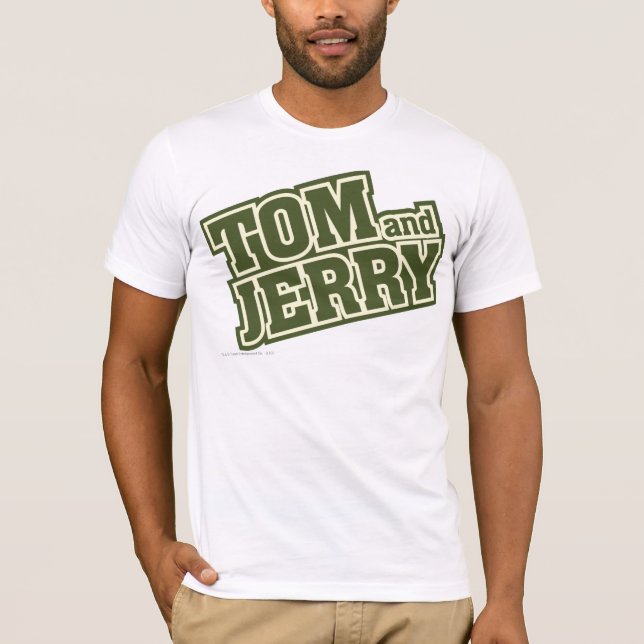 Camiseta Logo de Tom y Jerry 3 (Anverso)