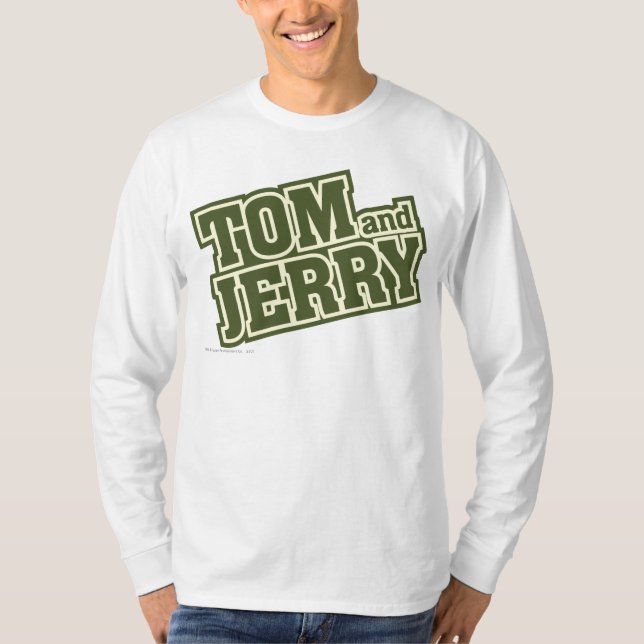 Camiseta Logo de Tom y Jerry 3 (Anverso)