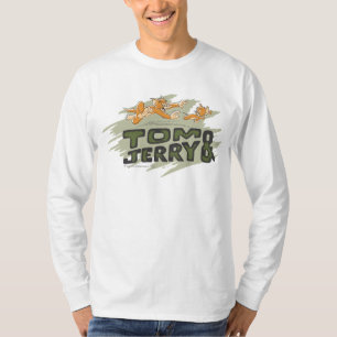 Camiseta Logo de Tom y Jerry Chase