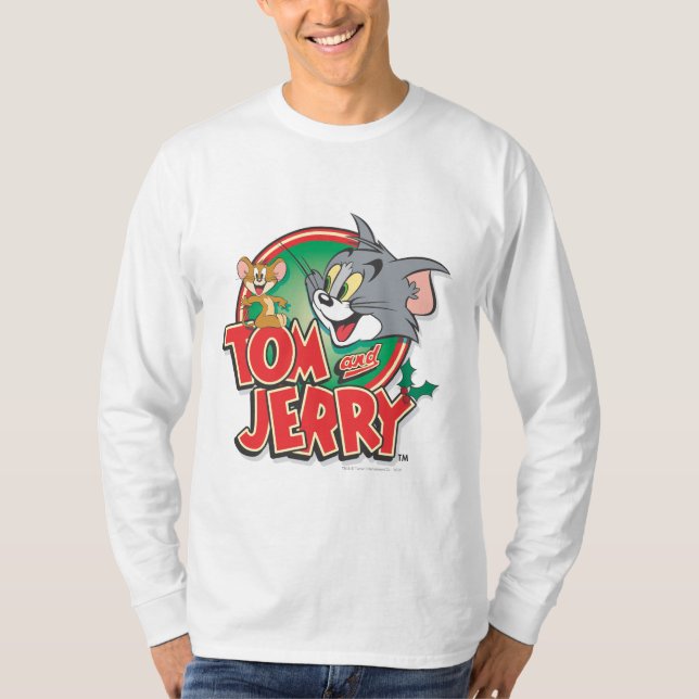 Camiseta Logo de Tom y Jerry Classic (Anverso)