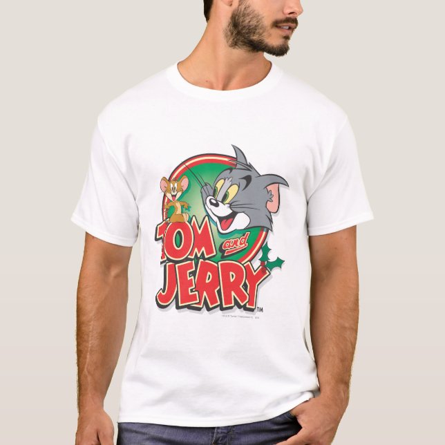 Camiseta Logo de Tom y Jerry Classic (Anverso)