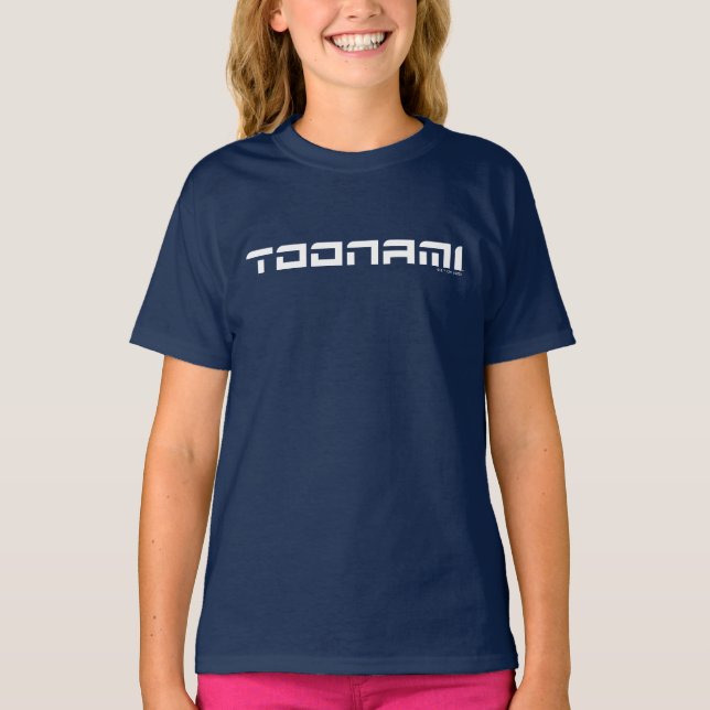 Camiseta Logo de Toonami Futurista Font (Anverso)