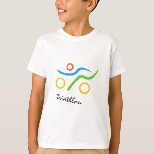 Camiseta Logo de Triathlon