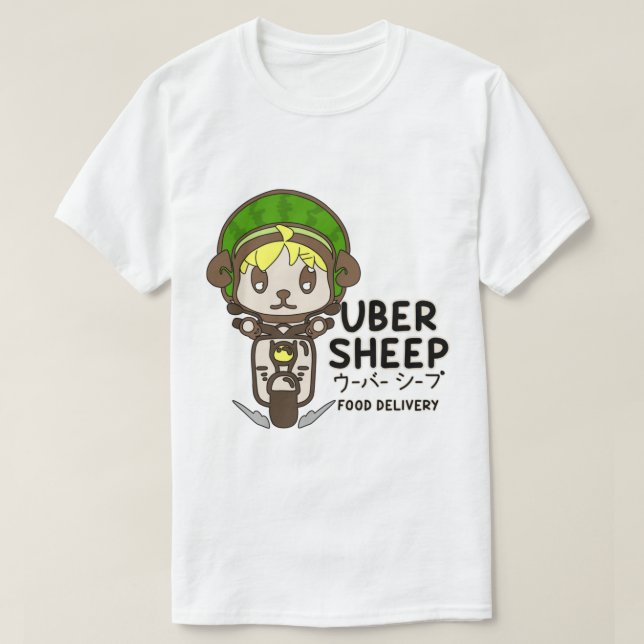 Camiseta Logo de Uber Sheep (Diseño del anverso)