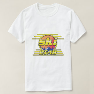 Camiseta Logo de Utah Ski de los años 80