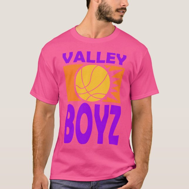 Camiseta Logo de Valleyboyz Retro Suns (Anverso)